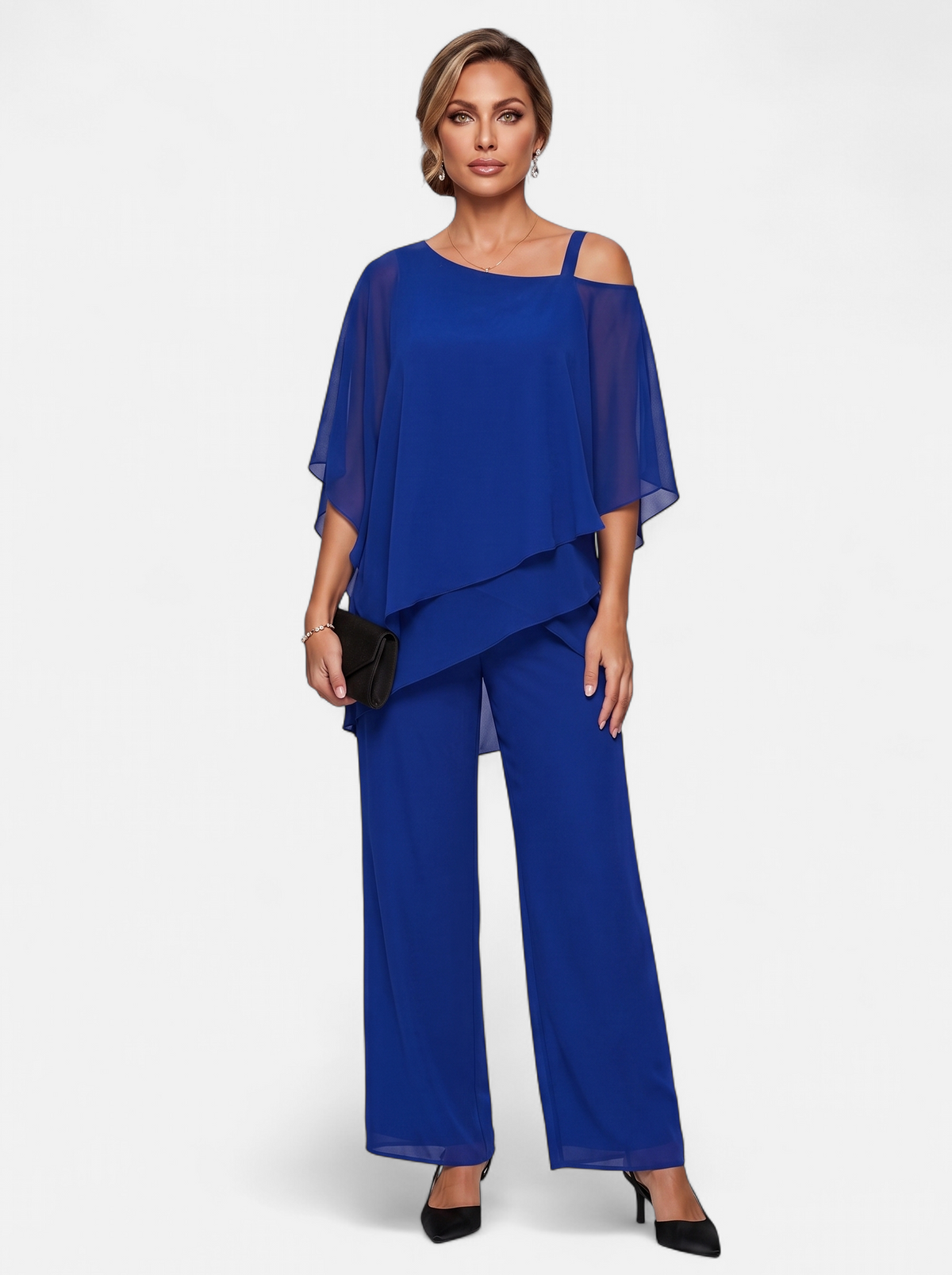 Women's Elegant Off-Shoulder Two-Piece Set