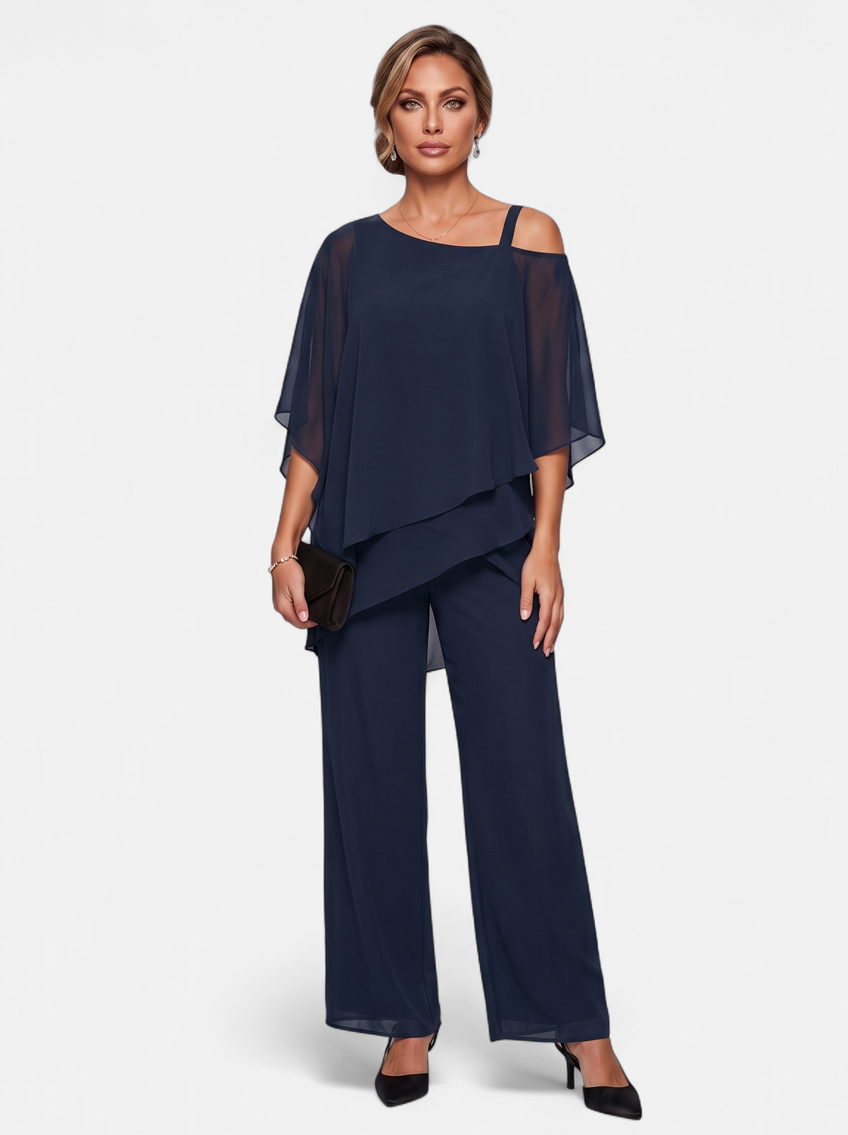 Women's Elegant Off-Shoulder Two-Piece Set